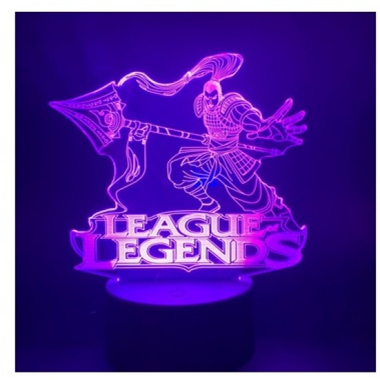 Lampara Efecto 3d,  LOL, League of Legends