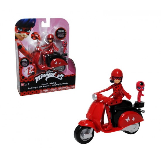 FIGURA Miraculous, MOTONETA CON FIGURA FIGURA Miraculous, MOTONETA CON FIGURA