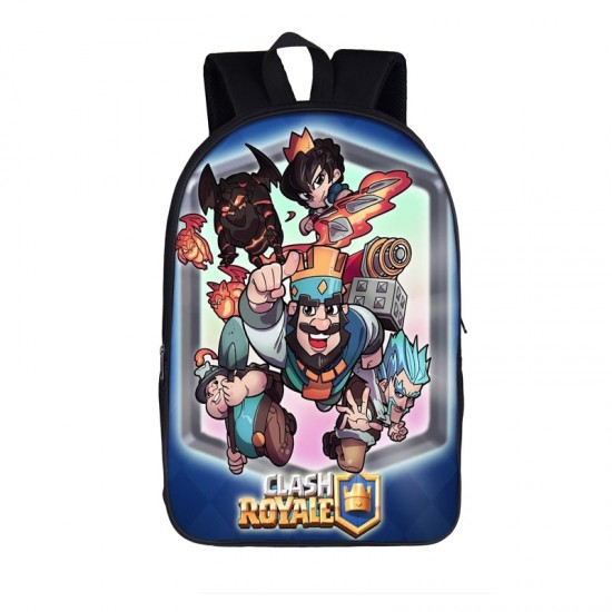 Mochila Impermeable, CLASH ROYALE , 33 cm Doble compartimiento