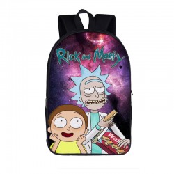 Mochila Impermeable, Rick y Morty ,  42cm Doble compartimiento