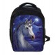 Mochila Impermeable, Unicornio , 33 cm Doble compartimiento