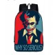 Mochila Impermeable, JOKER Why So Serious ,  42cm Doble compartimiento