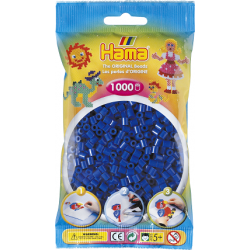 Hama Beads, MIDI AZUL, 1000 piezas