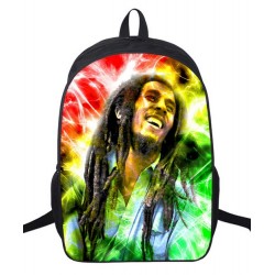 Mochila Impermeable, BOB Marley , 42cm Doble compartimiento