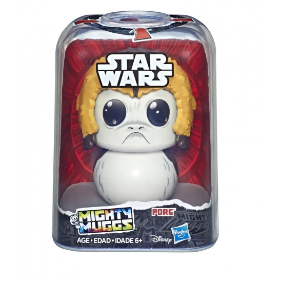 Figura, Star Wars Mighty Muggs Porg Figura, Star Wars Mighty Muggs Porg