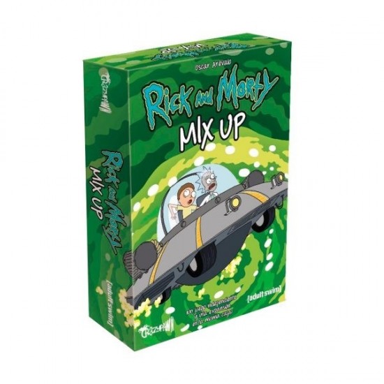 Juego de Mesa, RICK AND MORTY, MIX UP Juego de Mesa, RICK AND MORTY, MIX UP