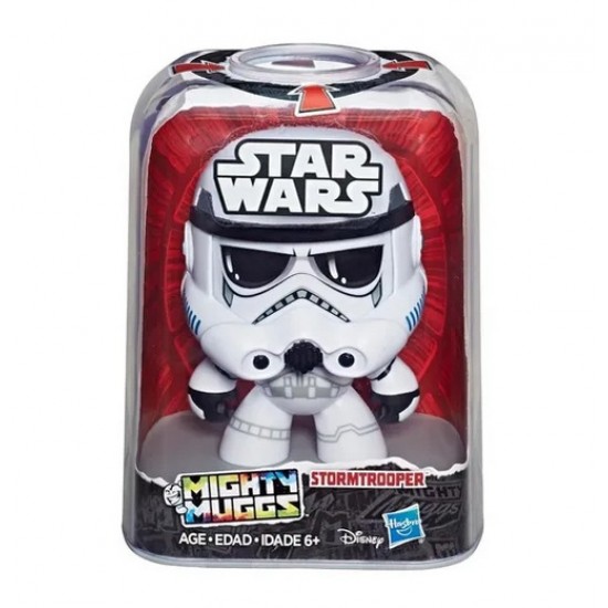 Figura, Star Wars Mighty Muggs Stormtrooper Figura, Star Wars Mighty Muggs Stormtrooper