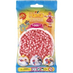 Hama Beads, MIDI ROSA, 1000 piezas