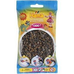 Hama Beads, MIDI CAFE OSCURO, 1000 piezas