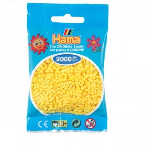 Hama Beads, Mini amarillo, de 2000 piezas