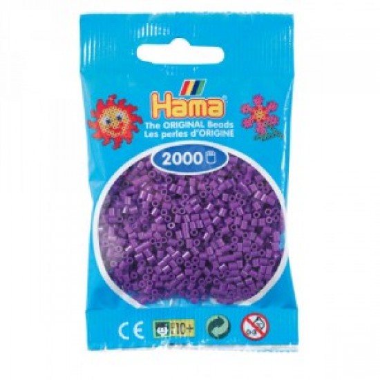 Hama Beads, Mini violeta de 2000 piezas