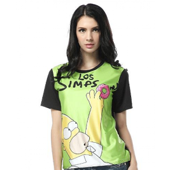 Polera, Simpson, 8 a 14 años Polera, Simpson, 8 a 14 años