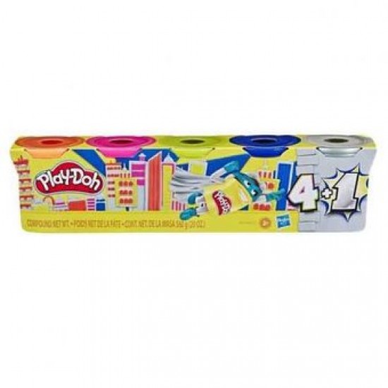 PLASTICINAS, PLAY-DOH, PACK PROMOCIONAL 4+1
