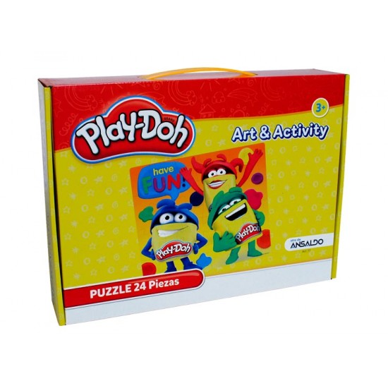 PUZZLE 24 PIEZAS,PLAY-DOH 