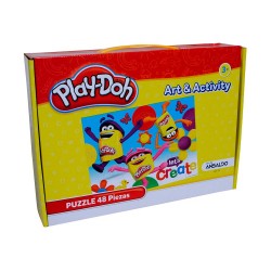 PUZZLE 48 PIEZAS,PLAY-DOH 