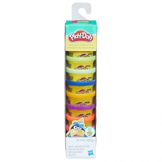 PLASTICINAS, PARTY PACK PLAY DOH X 10 UNIDADES