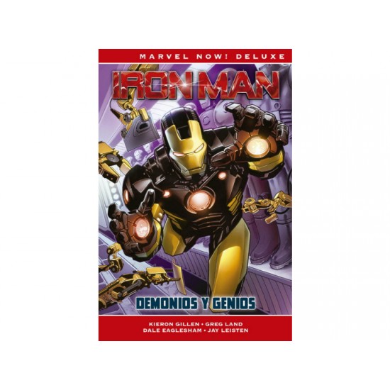 Comic, MARVEL Deluxe Now, IRON MAN DE KIERON GILLEN 1 (DEMONIOS Y GENIOS)