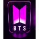 Lampara Efecto 3d, BTS Kpop Lampara Efecto 3d, BTS Kpop