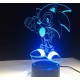 Lampara Efecto 3d, Sonic Lampara Efecto 3d, Sonic