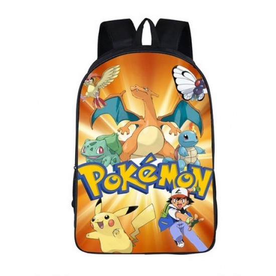 Mochila Impermeable, Pokemon,  42cm Doble compartimiento