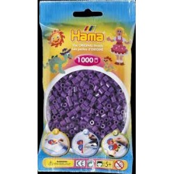 Hama Beads, MIDI morado, 1000 piezas