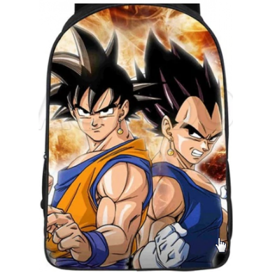 Mochila Impermeable, Dragon Ball  ,  42cm Doble compartimiento