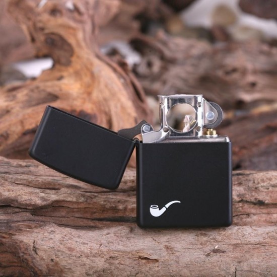 Zippo, BLACK MATTE PIPA, 218PL Zippo, BLACK MATTE PIPA, 218PL